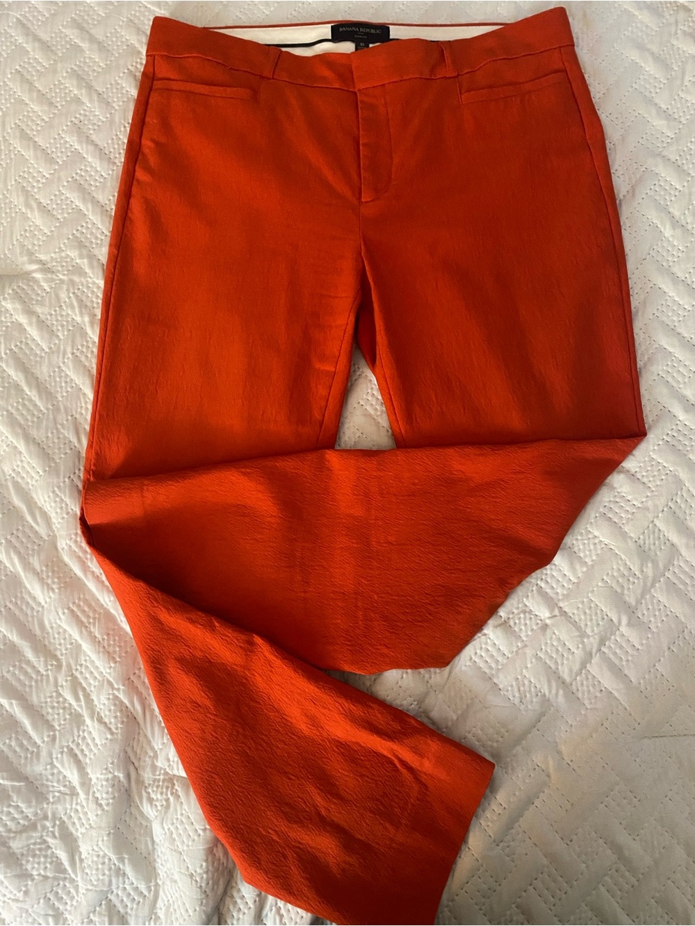 Banana Republic — Sloan fit — Orange Women's Dress Pants